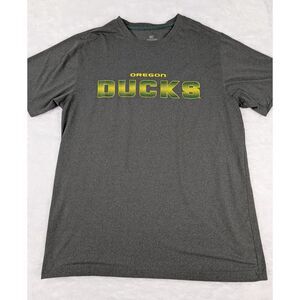 Colosseum Oregon Ducks Shirt Men's Size XL Gray‎ NCAA Polyester Blend
